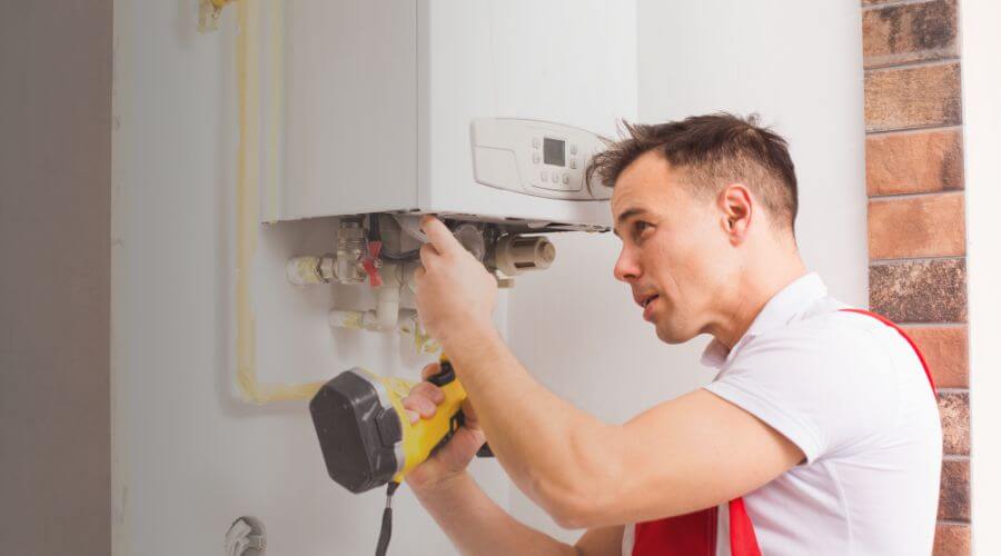 Local tankless water heater installation in Onancock, VA